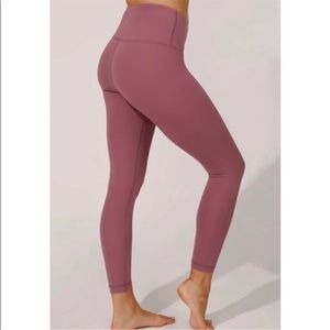 Yogalicious Lux Pink Leggings, Pink Yoga Pants, Rose Leggings, Rose Yoga Pants